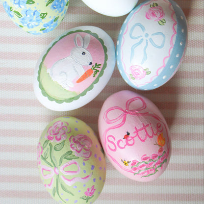Wooden Easter Eggs